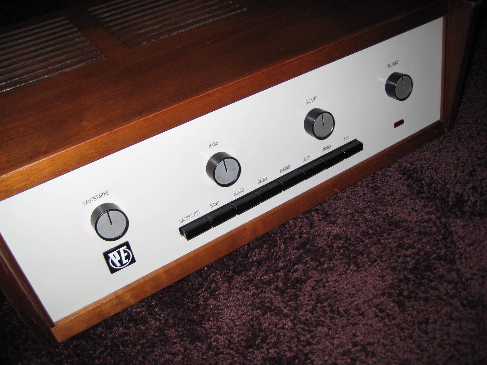 Perpetuum Ebner PE HSV25 HSV 25 EL86 ECC83 Rhrenverstrker tube amp