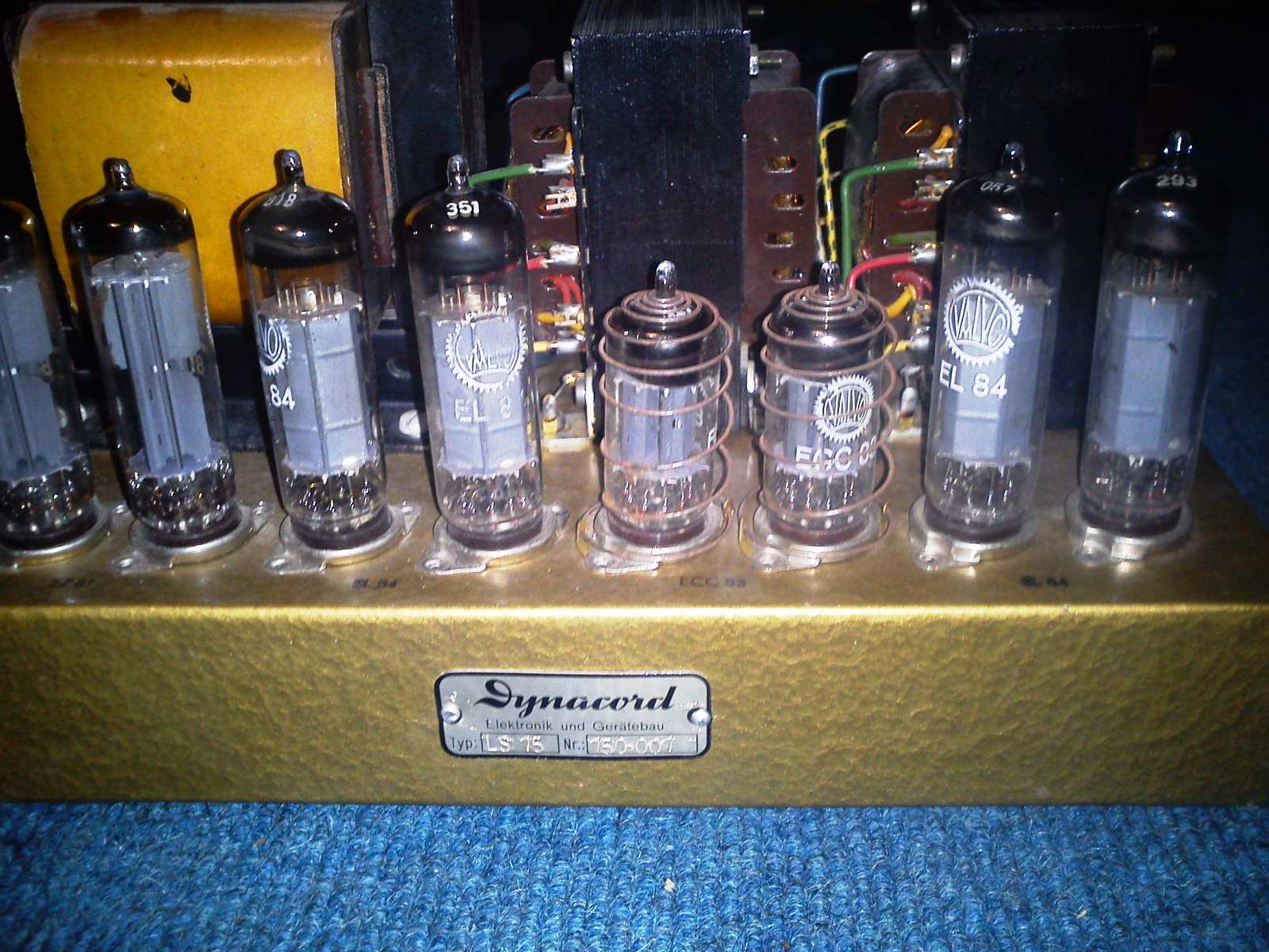 Tube Classics Rhrenendstufe Rhrenverstrker amp Dynacord LS15 LS 15