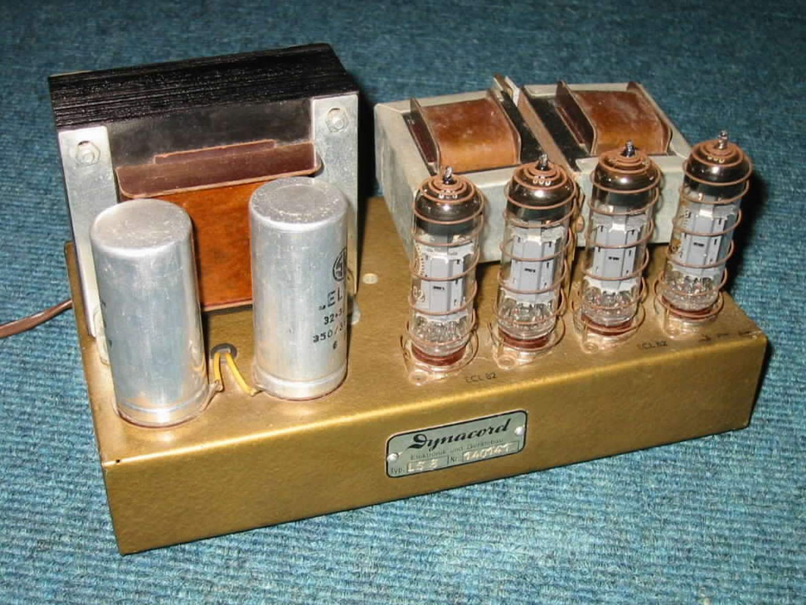 Tube Classics Rhrenendstufe Rhrenverstrker amp Dynacord LS8 LS-8 LS 8 ECL82 6BM8