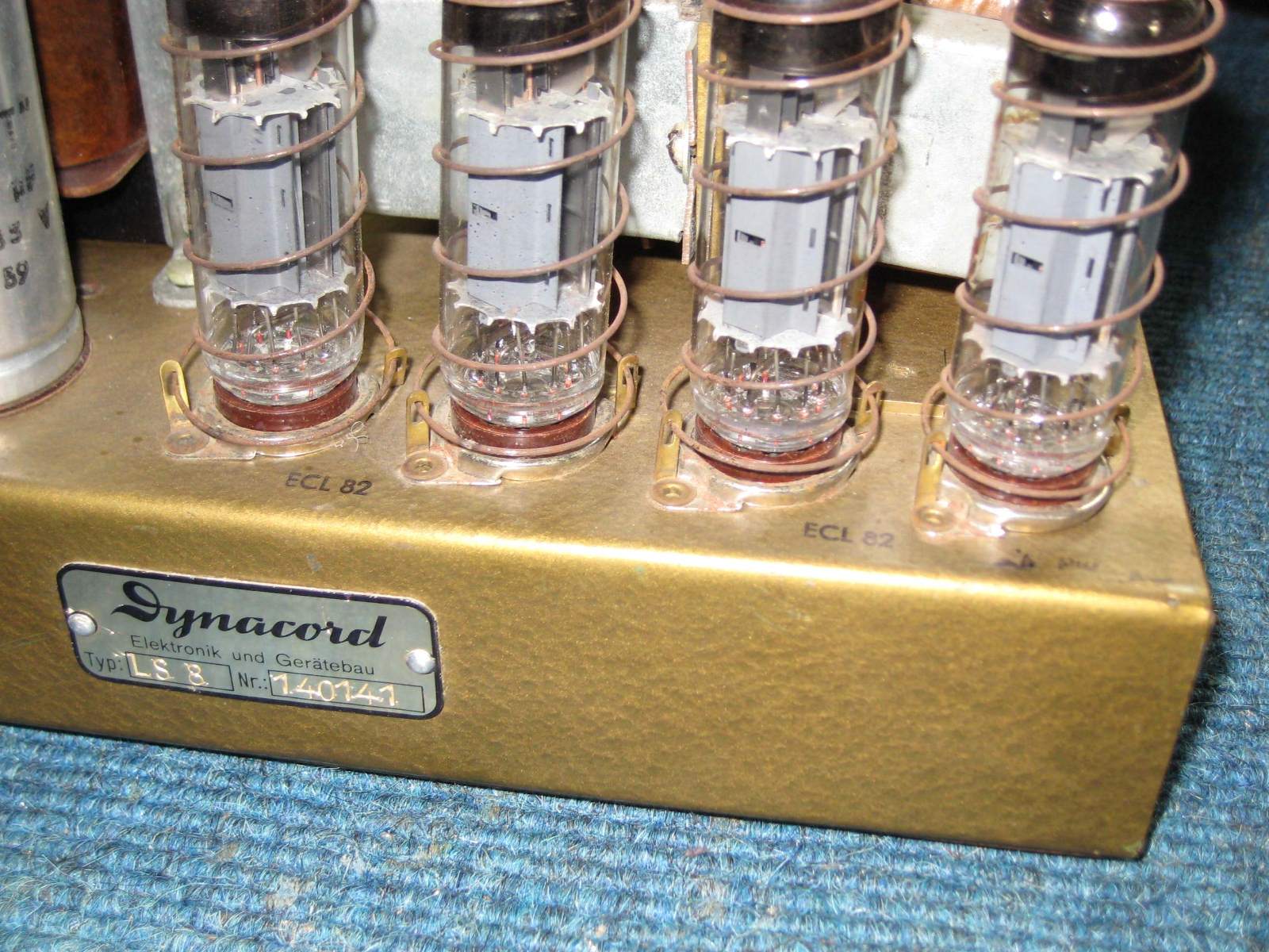 Tube Classics Rhrenendstufe Rhrenverstrker amp Dynacord LS8 LS-8 LS 8 ECL82 6BM8