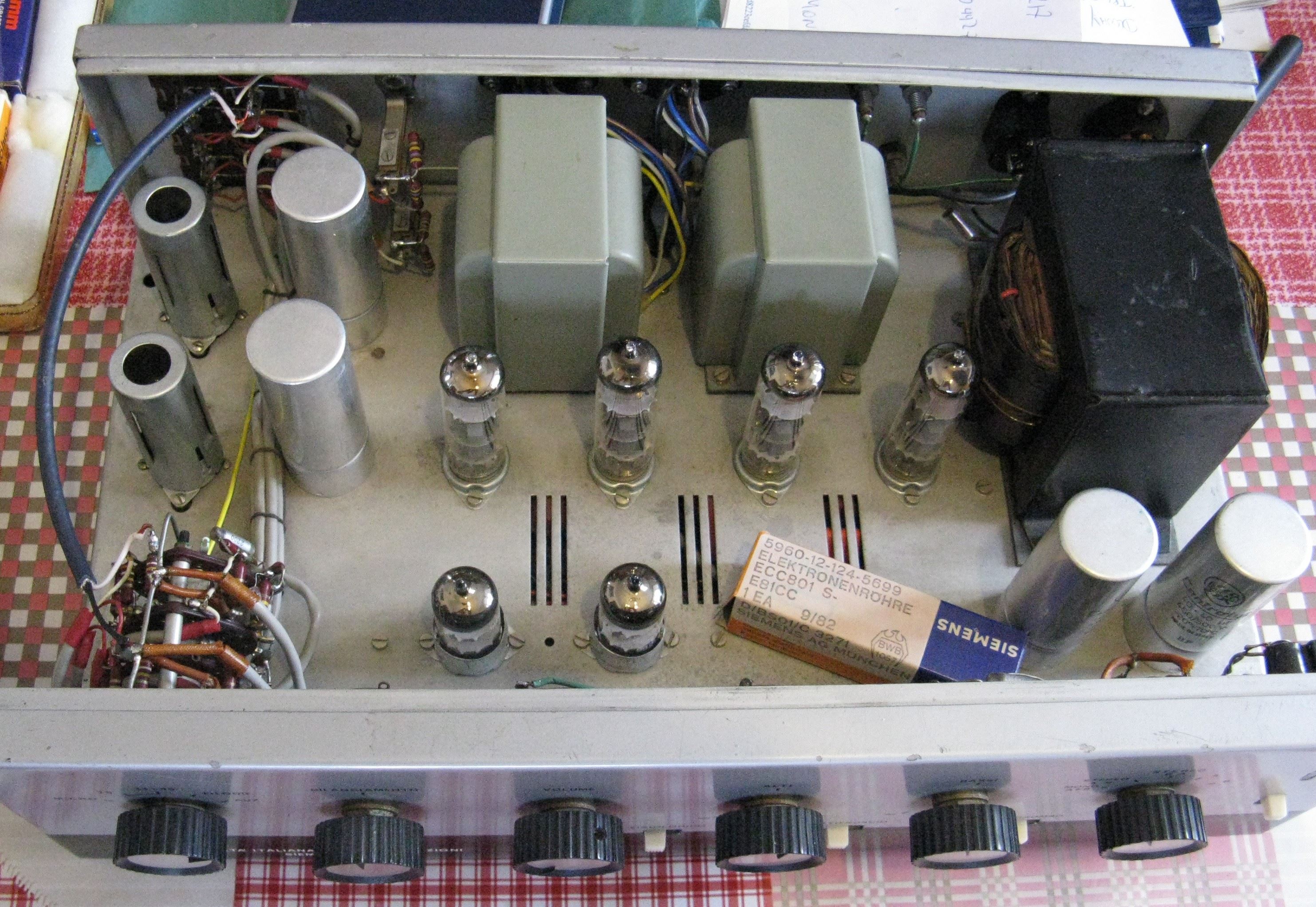 Klangfilm Siemens Italia Italy Tube amp Tube Amplifier EL84 ECC83 EL34