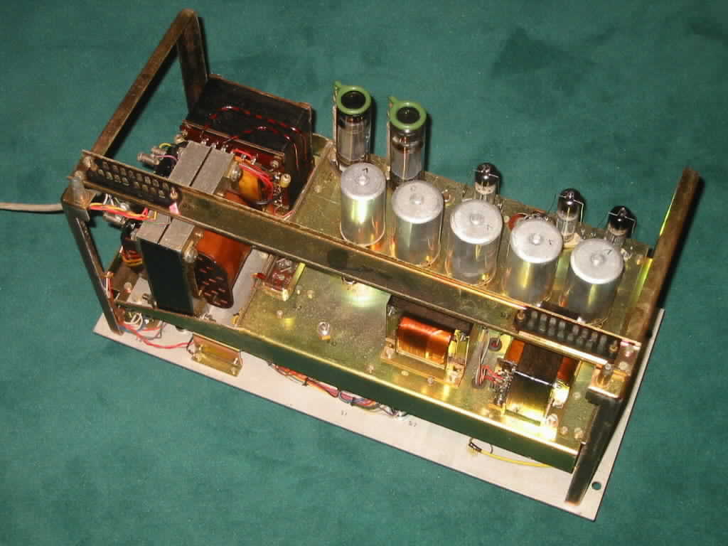 Rohde & Schwarz ATN Leistungsverstrker EL34 6CA7 EL 34 tube amplifier Rhrenverstrker Endstufe valve tubeamp amplificateur lampes amplificador valvula buizen schaltplan schematic circuit diagram repair