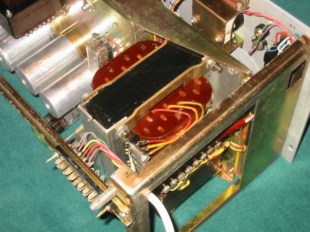 Rohde & Schwarz ATN Leistungsverstrker EL34 6CA7 EL 34 tube amplifier Rhrenverstrker Endstufe valve tubeamp amplificateur lampes amplificador valvula buizen schaltplan schematic circuit diagram repair