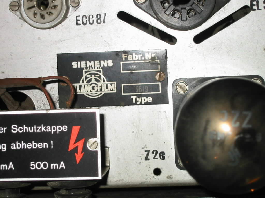 Wiener Schwachstromwerke WSW 5619 Siemens Klangfilm Austria EL34 6CA7 EL 34 tube amplifier Rhrenverstrker Endstufe valve tubeamp amplificateur lampes amplificador valvula buizen schaltplan schematic circuit diagram repair